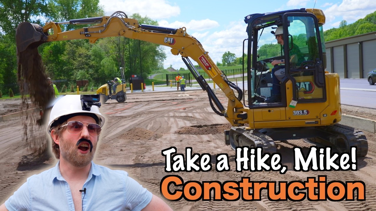 Take a Hike, Mike! CONSTRUCTION at MEGA Storage Garages