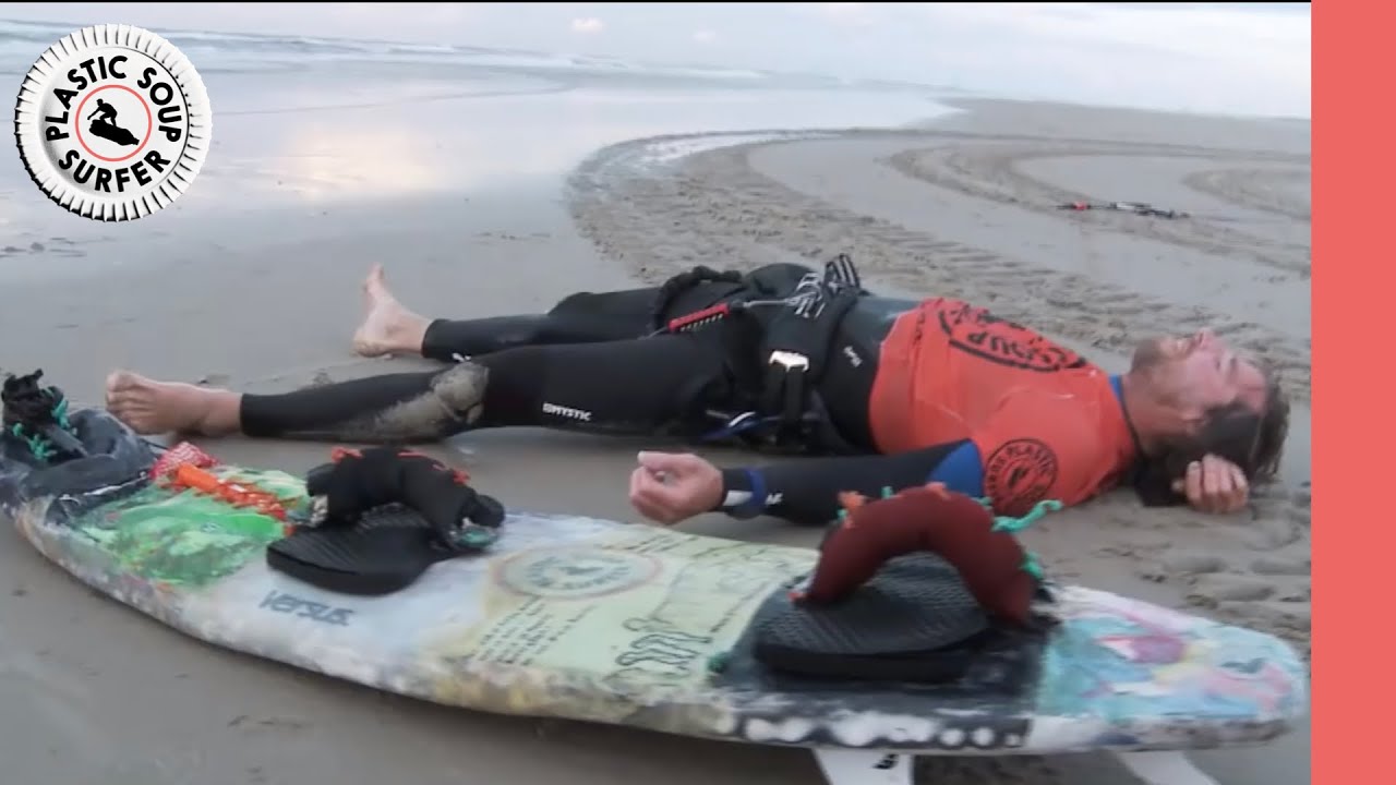 350 kilometer adventure on a surfboard from plastic waste. The 1st Plastic Soup Surfer expedition!