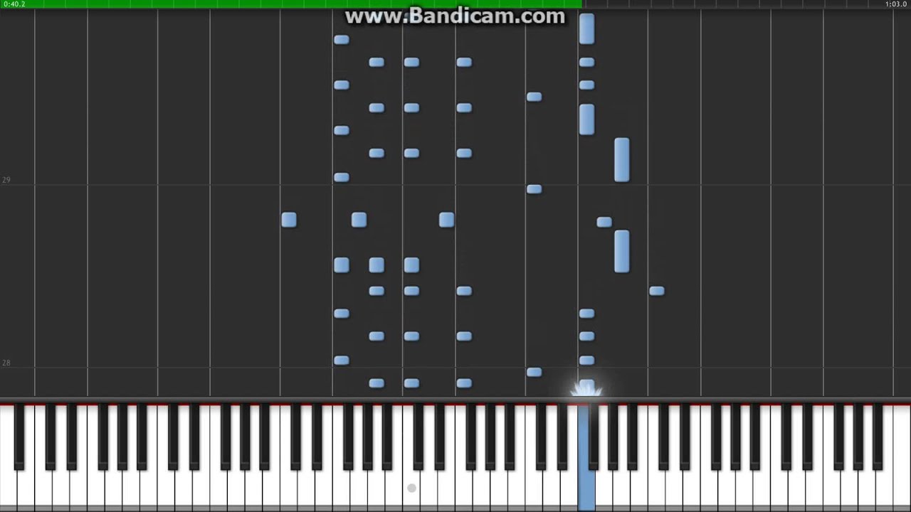 Super Mario World Bonus Area Piano Tutorial Synthesia