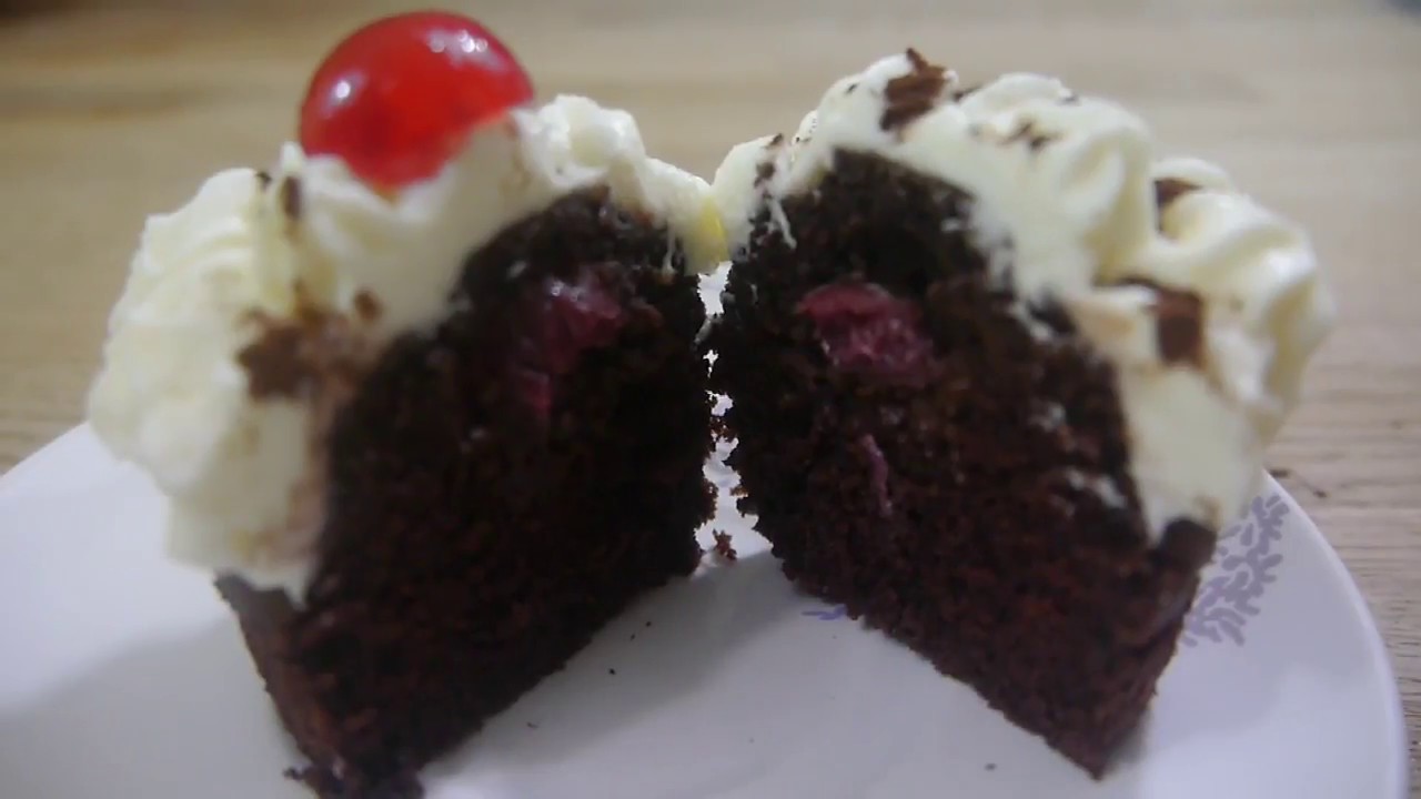 CUP CAKES FAÇON  FORET NOIRE