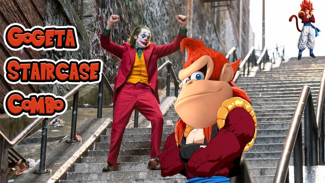 DBFZ- How To Do Gogeta SSJ4 Staircase Loops