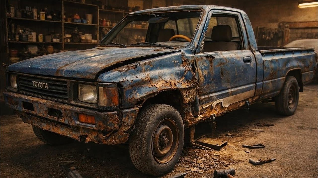 From Rusted to Restored: The Ultimate 1992 Toyota Transformation!”