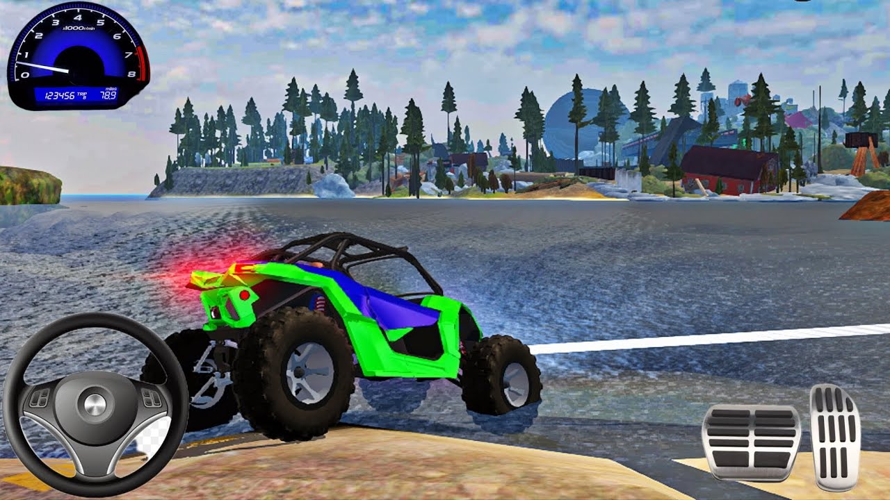 Juego de Carros 2025 - Off Road Canam - Driving Simulator Impossible Dirt - Gameplay Android IOS