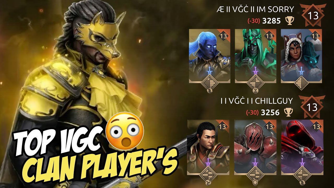 Experience Battling Top Players Of Vgc Clan 🤯 “Clan vs Clan” ⚔️ | Shadow Fight 4 Arena | SOT SFA