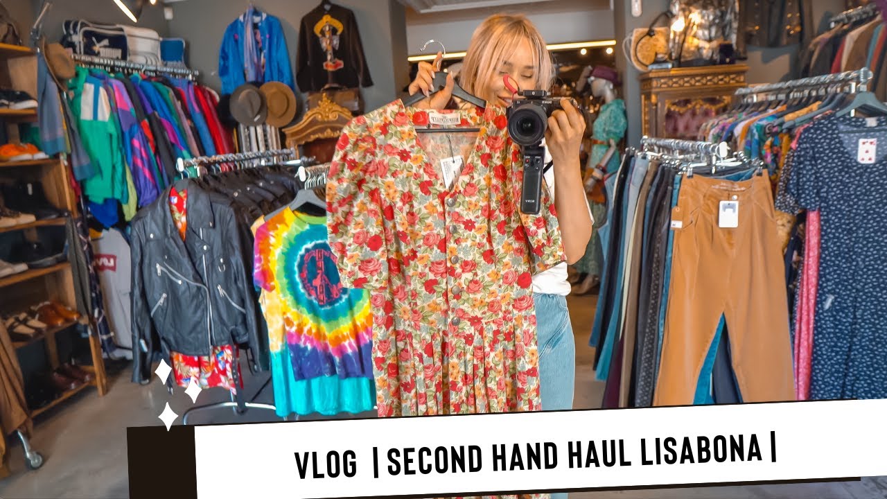 VLOG | Ce am gasit in second handurile din Lisabona? |  Haul |
