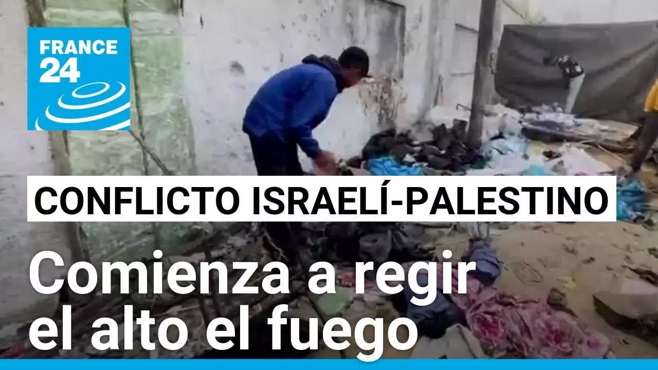Primera fase de la tregua en Gaza durará 42 días, e incluye la entrada de ayuda humanitaria