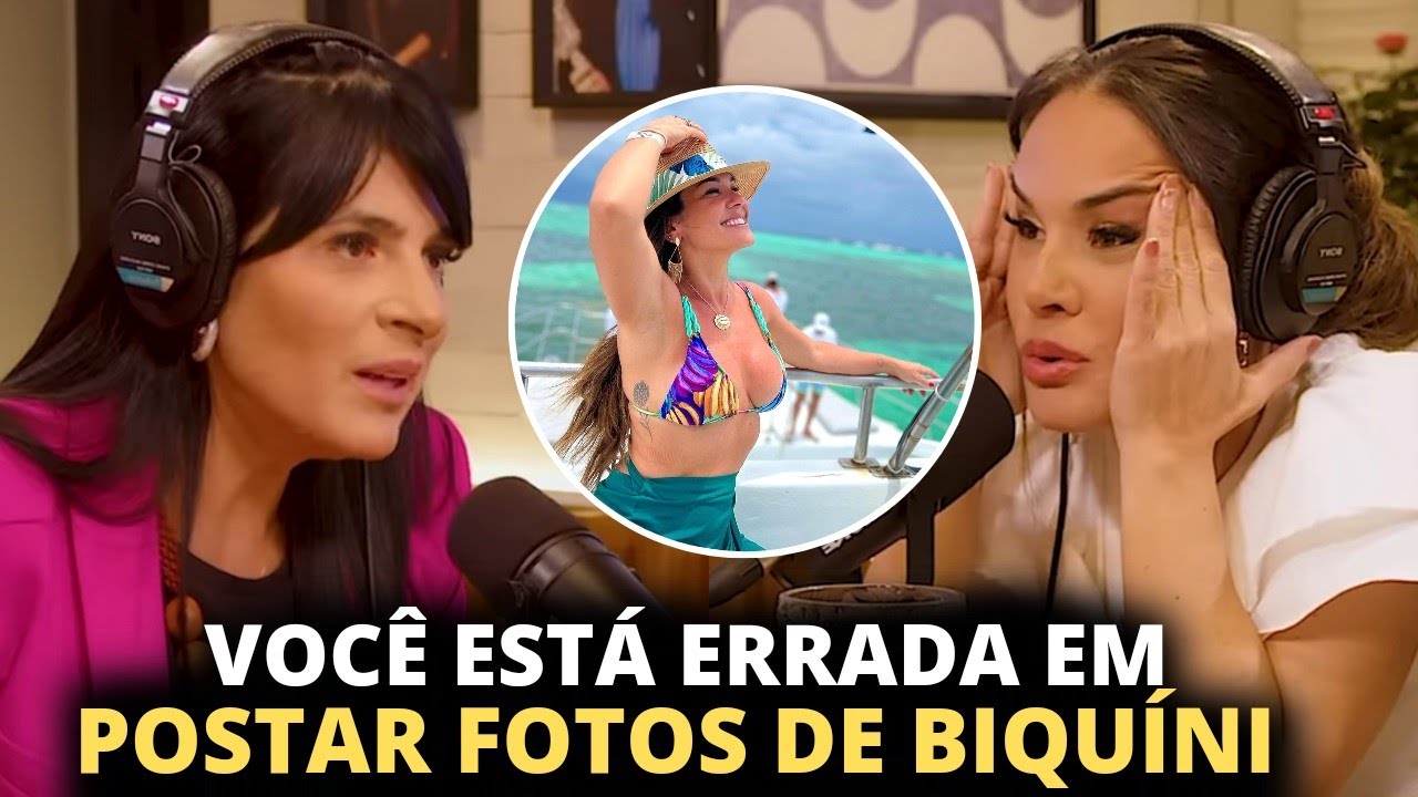 Fernanda Brum confronta apresentadora do SBT durante entrevista