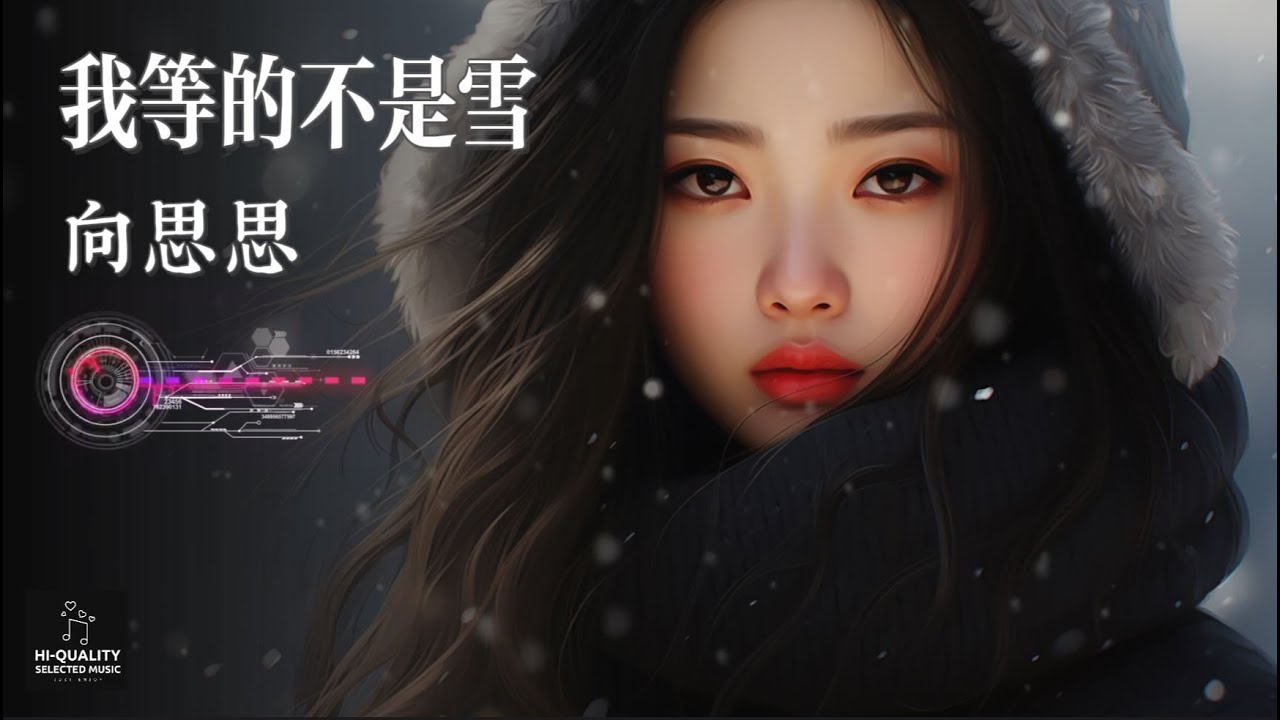 【高清MV】向思思 Xiang Sisi - 我等的不是雪【Pinyin | AI音樂視頻 | 中文繁體拼音動態字幕】