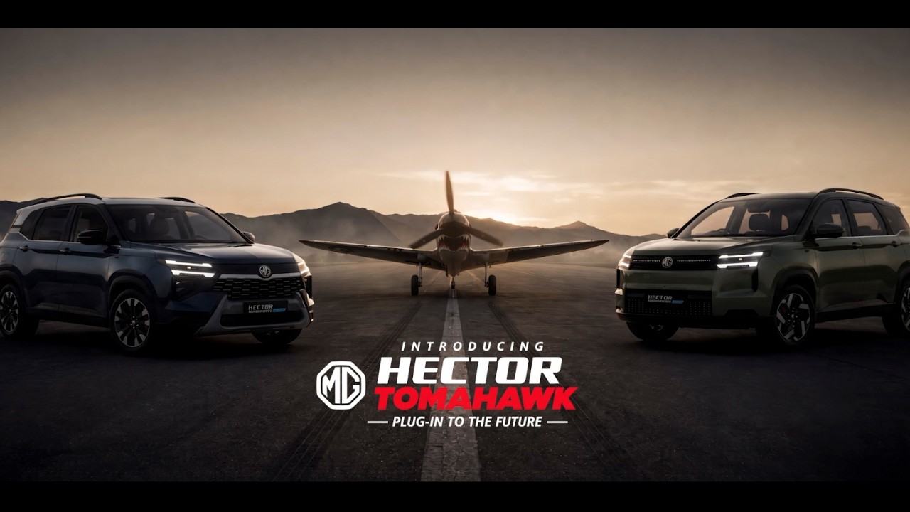 MG Hector Tomahawk EV & Plug-In Hybrid EV | Plug-In To The Future | MG Motor India