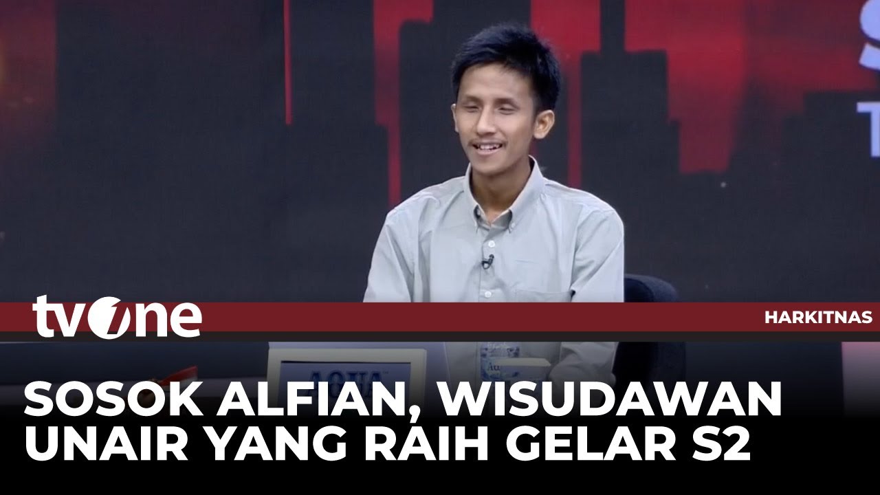 Kisah inspiratif Alfian Andhika Lulusan Pascasarjana Pertama UNAIR | Harkitnas tvOne