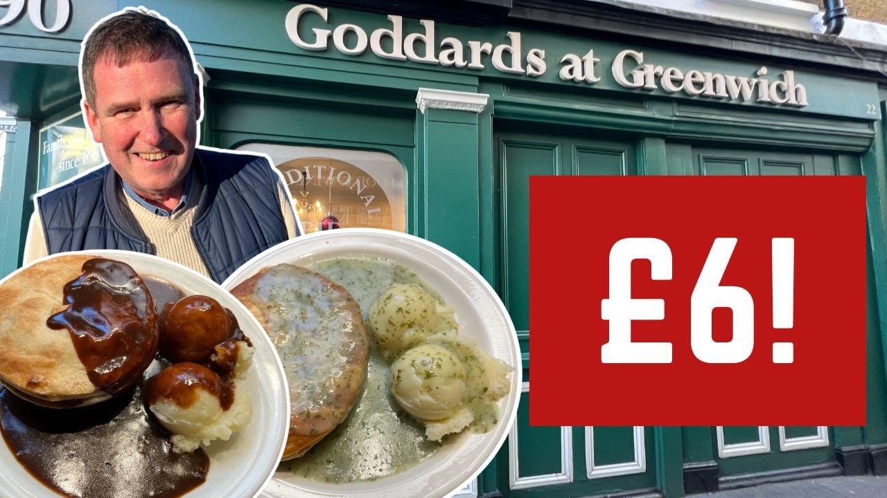 The CHEAPEST PIE & MASH in LONDON!? GODDARDS!