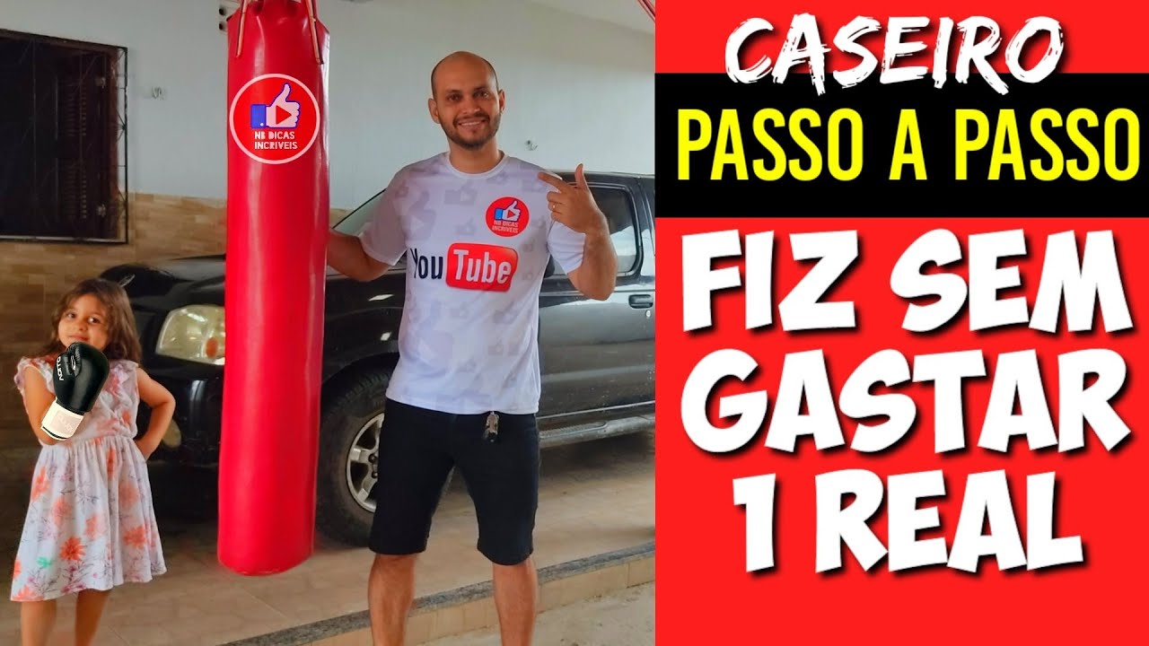 Saco de Pancada Caseiro (Saco de Boxe)