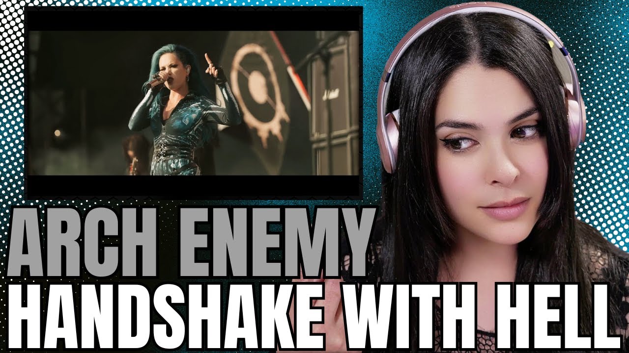 😱 Arch Enemy Handshake with Hell Reaction | Alissa's VOCALS Are INSANE