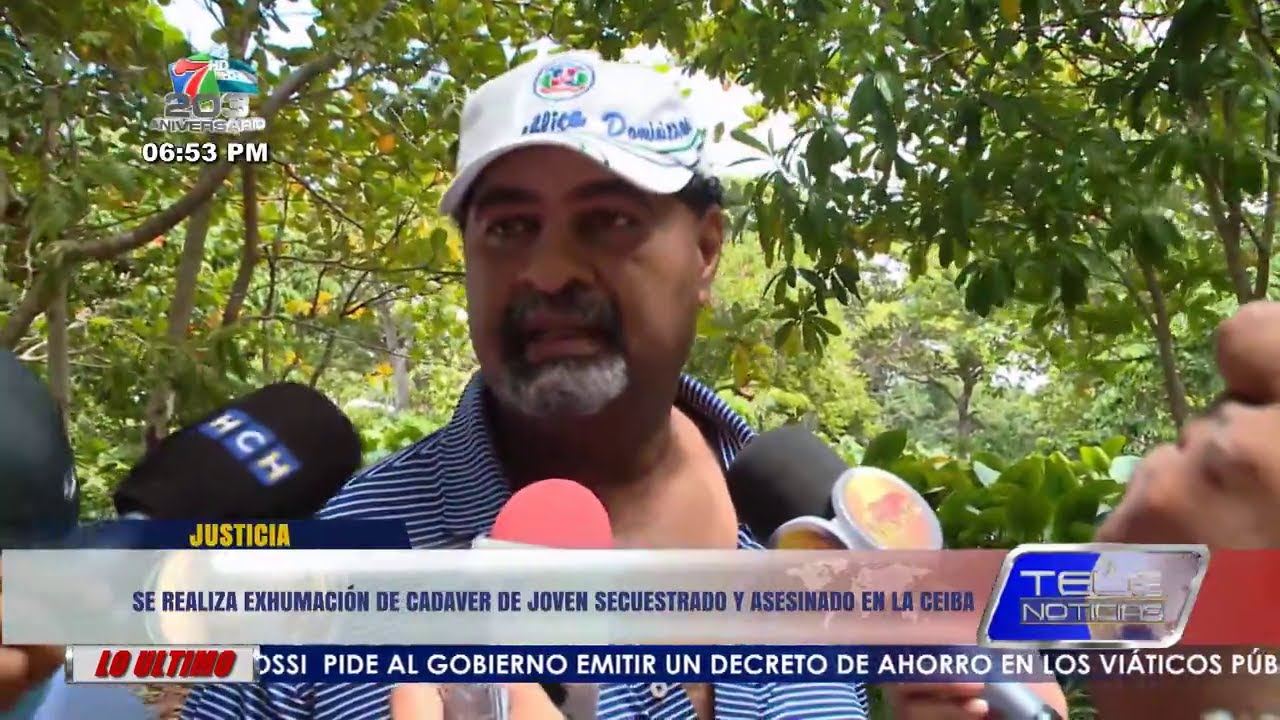 Realizan exhumación de cadáver de joven secuestrado y asesinado en La Ceiba.