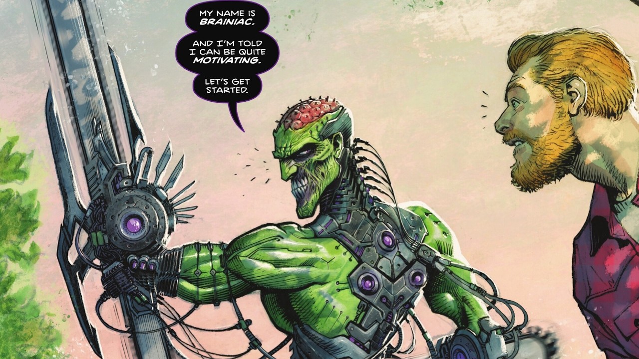 Absolute Brainiac Is Grooming Lex Luthor Into Superman’s Worst Enemy