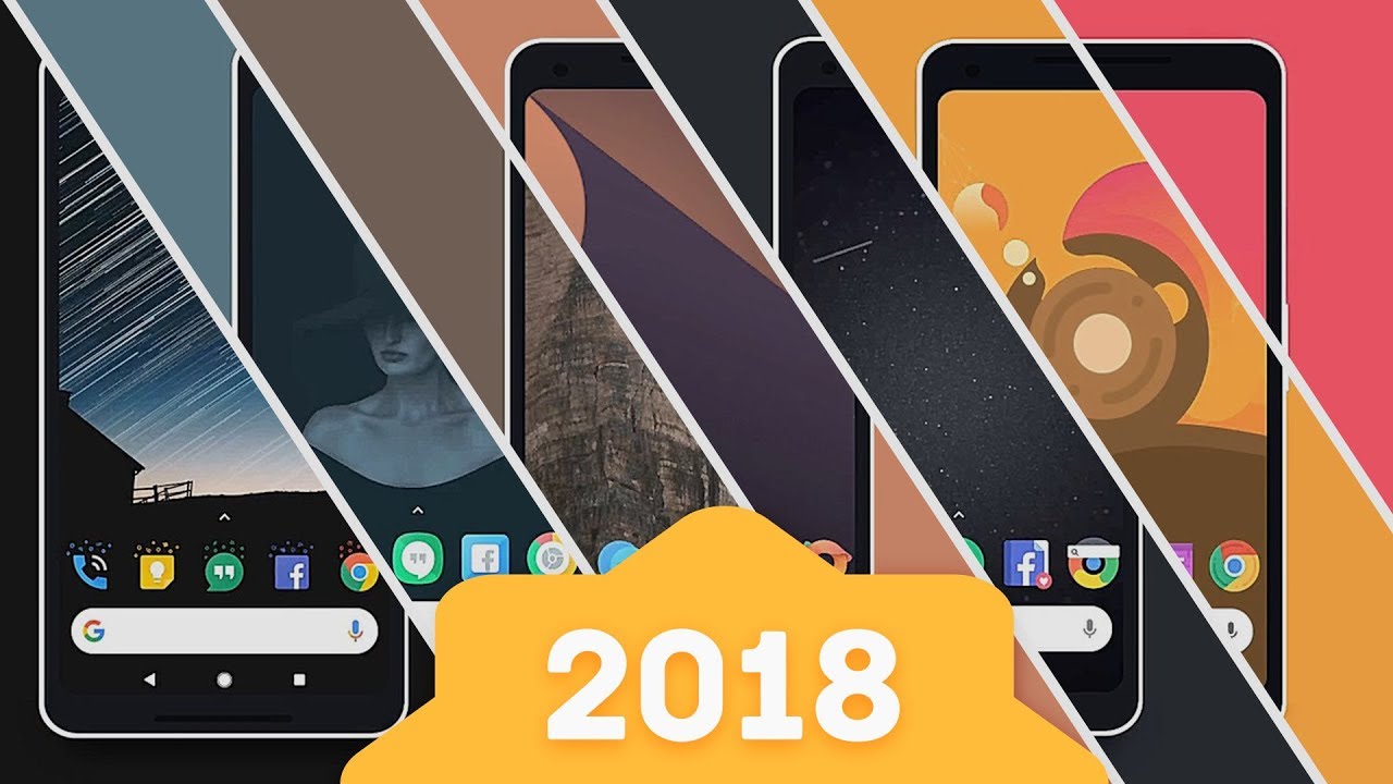 Top 10 New Android Icon Packs 2018