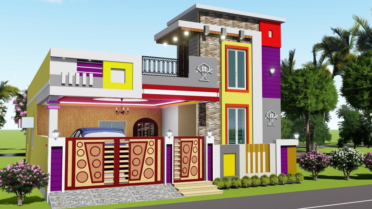 30x40 House Design | 30x40 Feet Village House Design 3D | 3 Bedrooms House Plan|1200 Sqft House plan