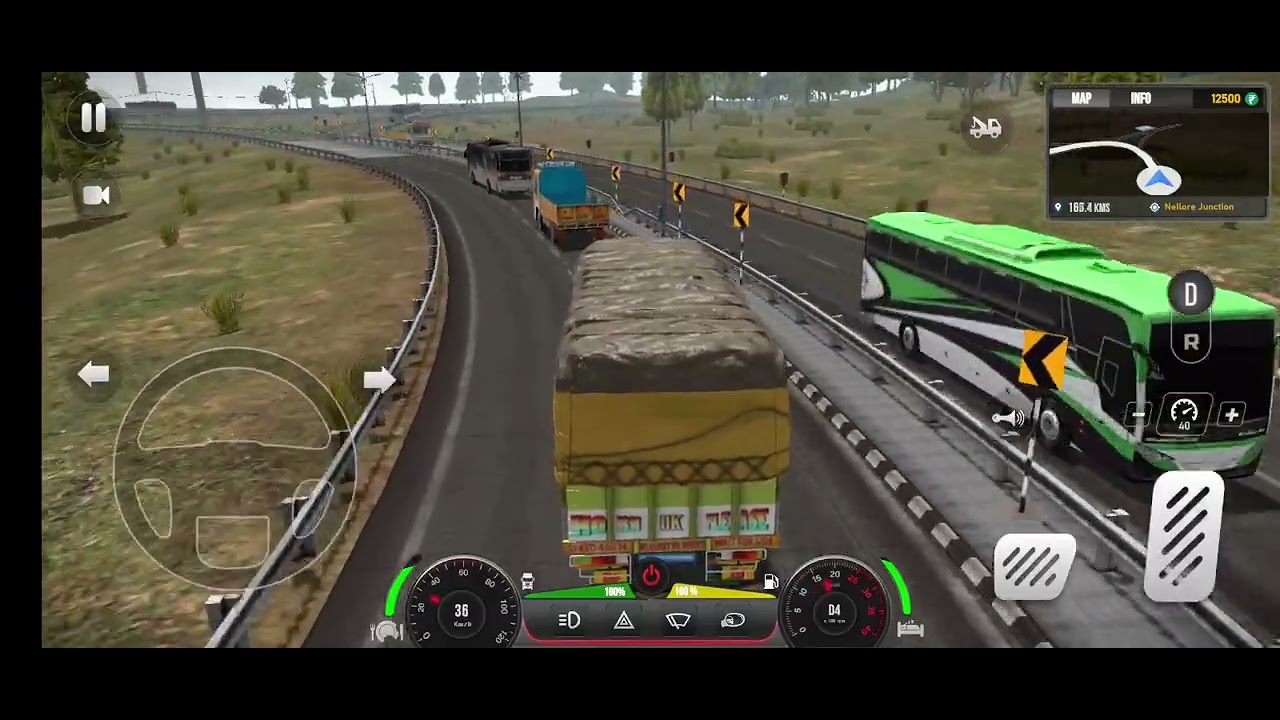 Truck driving game☺