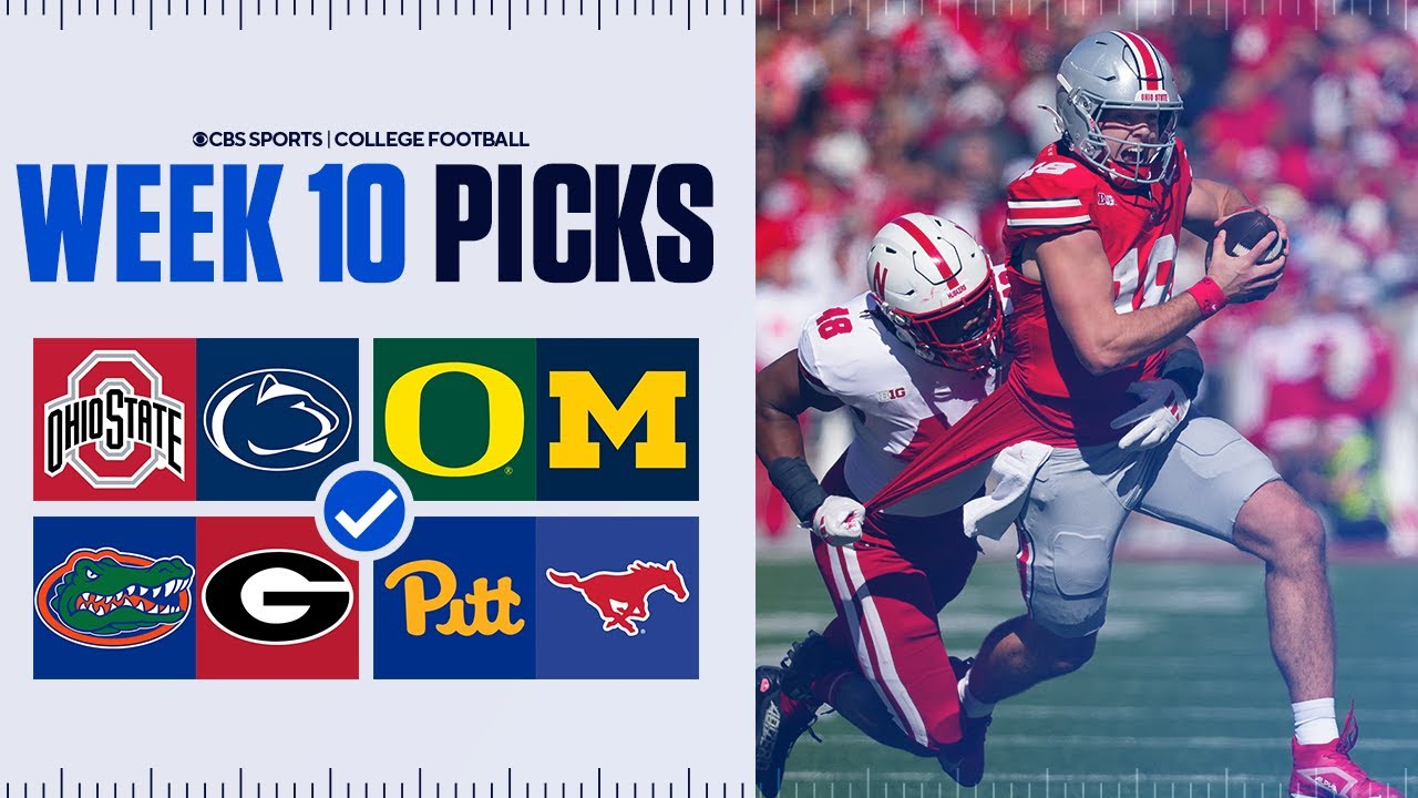 Picks for EVERY Top 25 game in College Football [Full Week 10 Predictions]