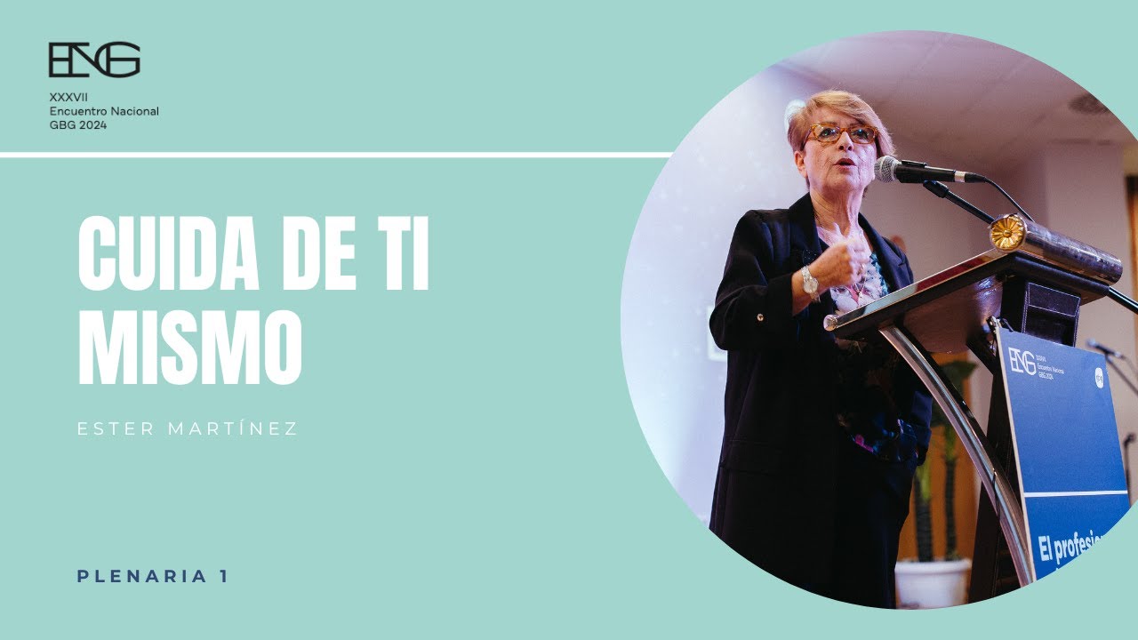 Cuida de ti mismo. Ester Martínez