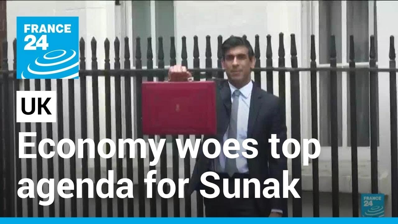 New UK PM Sunak inherits economy in turmoil &bull; FRANCE 24 English