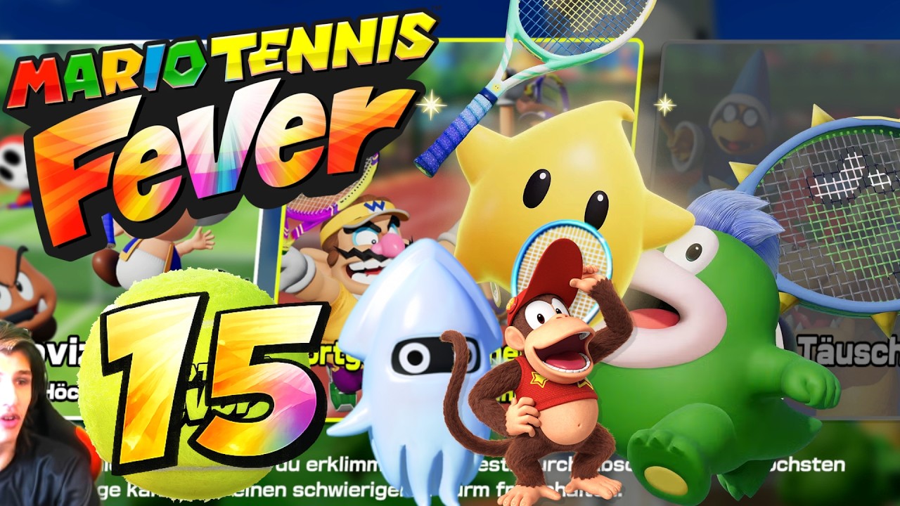🎾Mario Tennis Fever Part 15: Der Fortgeschrittenen-Turm🎾