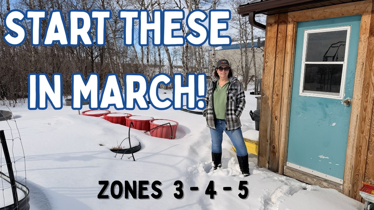 Seed Starting for March - Cold Climate Gardening