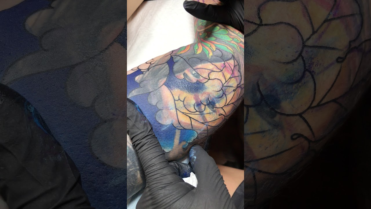 Kỉ thuật cover chồng màu lấp màu củ có thể bạn chưa biết... (tomakiet)tattoo