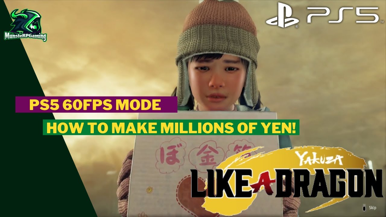 Yakuza Like A Dragon PS5 how to make millions of Yen in Sotenbori Arena