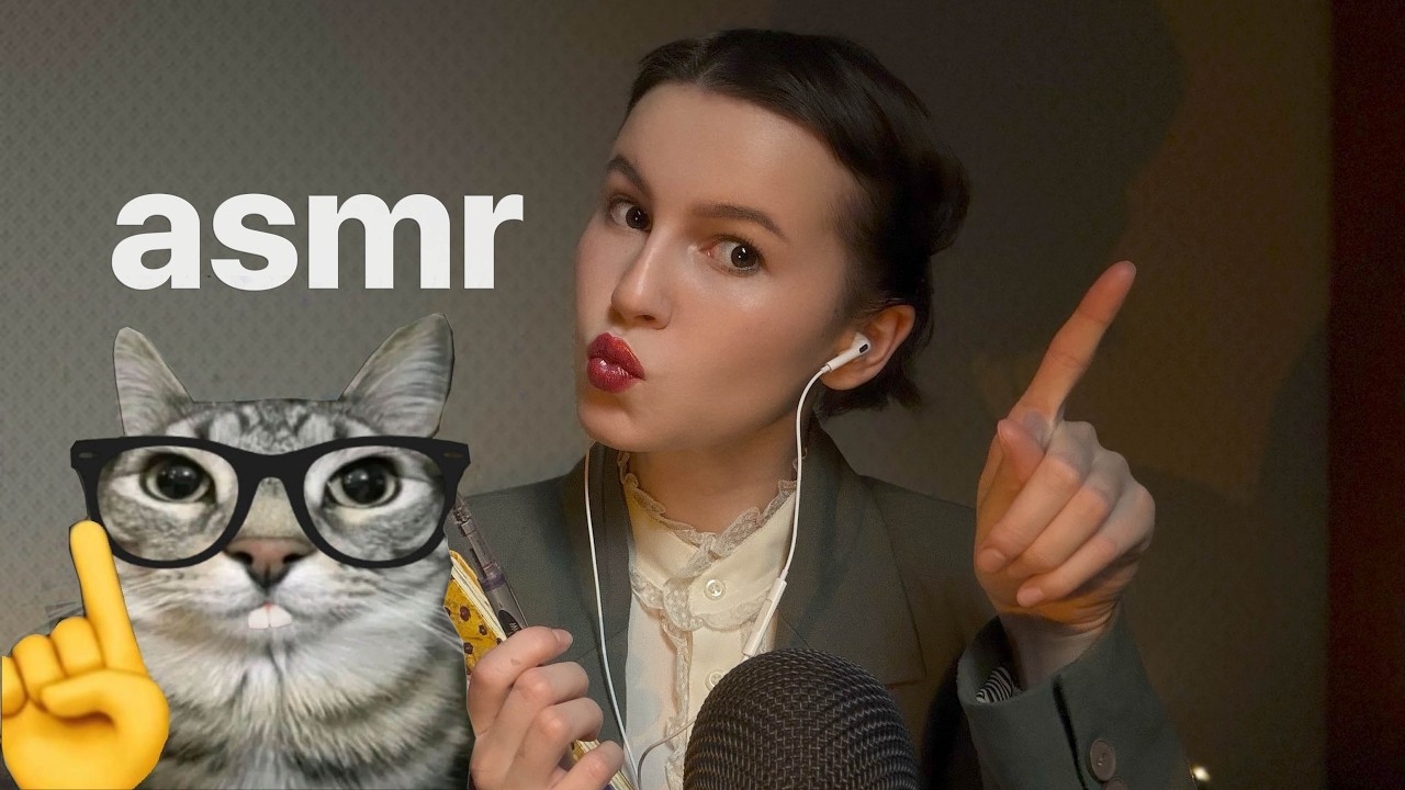 asmr roleplay | психолог, который знает тебя слишком хорошо🌙