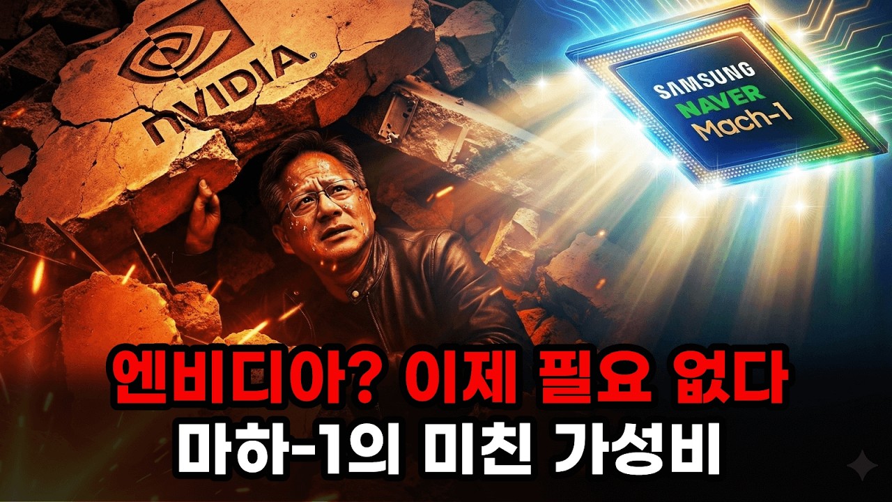 지금 젠슨 황이 삼성 때문에 잠 못 자는 이유! 