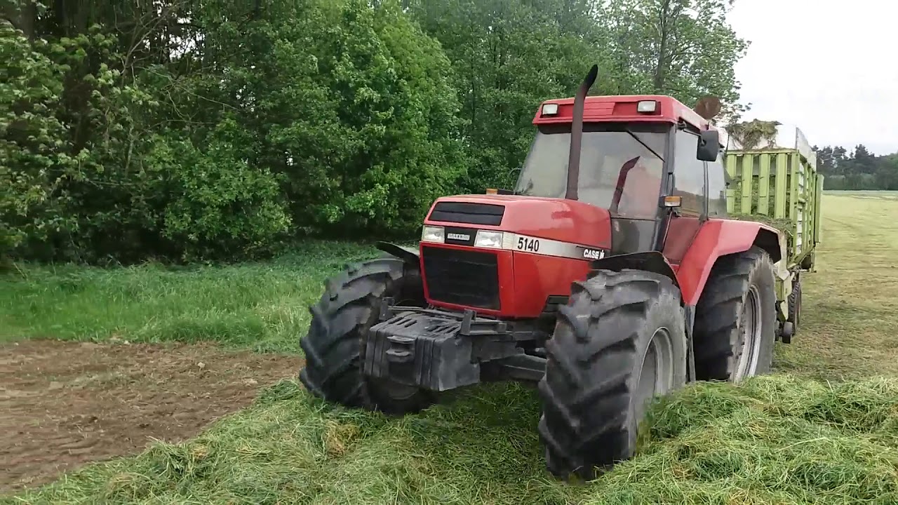 Kiszonka z Trawy ☆Case 5140 & Claas z wałkami☆Zetor 12045