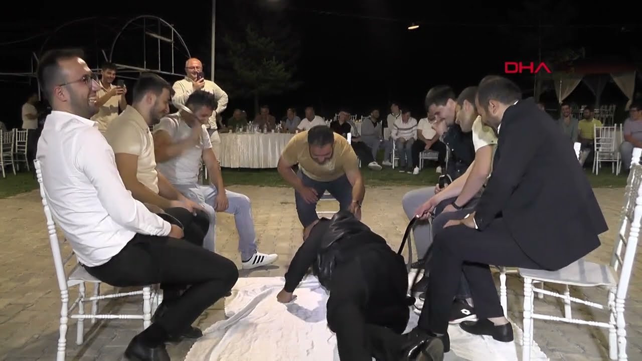 Yok böyle 'kısır gecesi'! Erzurum'da damat ile sağdıcı kemerle dövdüler