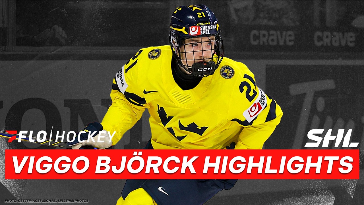 Viggo Bj&ouml;rck Highlights | Winnipeg Jets Draft Pick  | 2026 NHL Draft Prospect