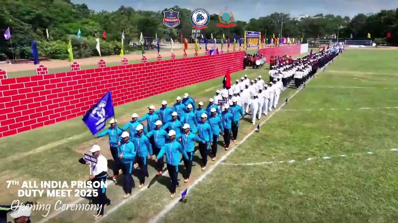 Grand Parade | Opening Ceremony | 7th All India Prison Duty Meet 2025 | AIPDM | Shreyas Media