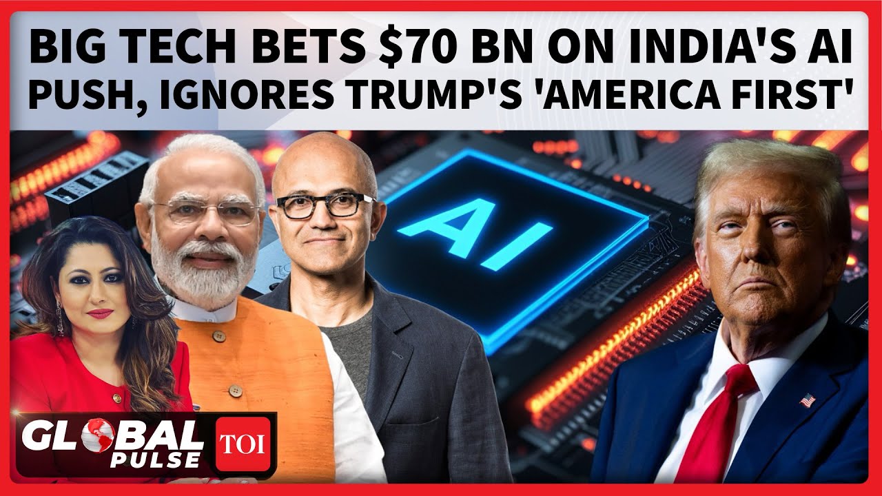 Big Tech's $70 Billion AI Move: Silicon Valley Bets On India, Snubs Trump's 'America First' Diktat