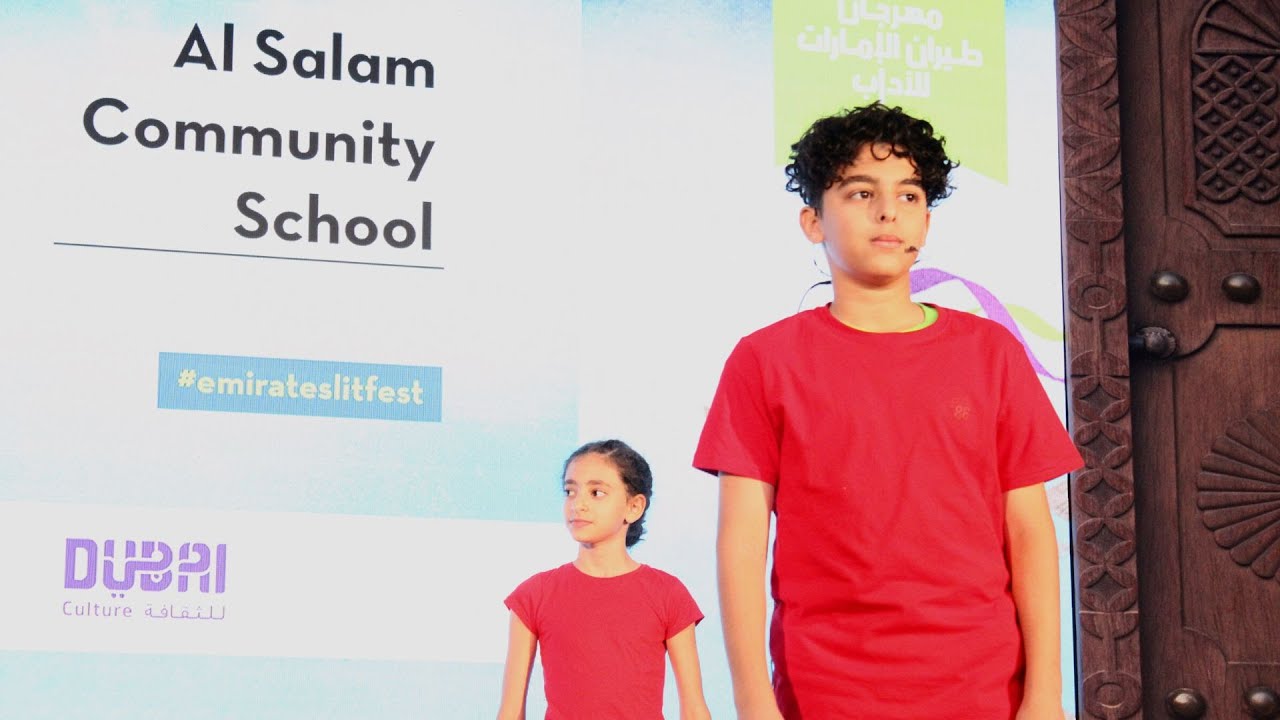 ASCS Performs 'Planet Bully' at the Emirates LitFest 2023