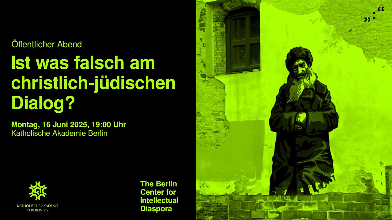 Ist was falsch am christlich-jüdischen Dialog?