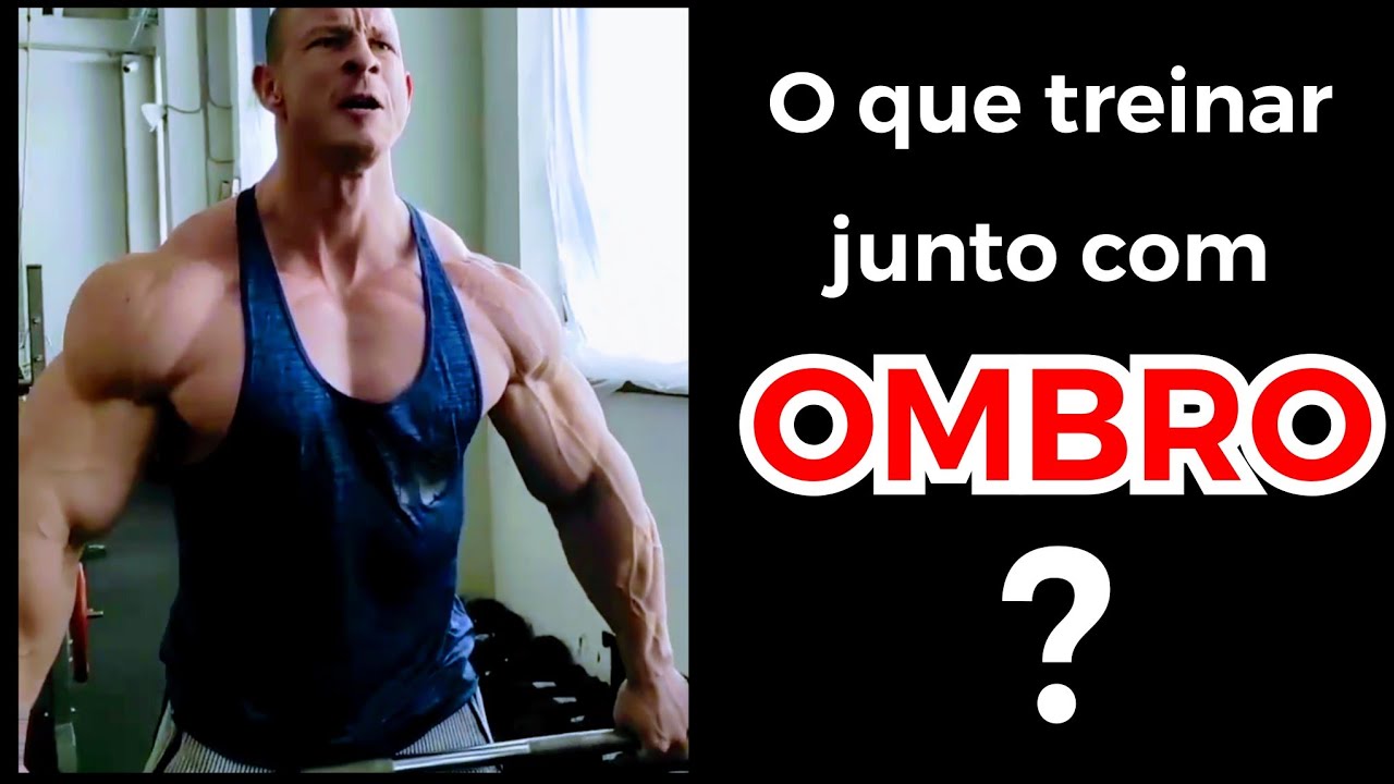 Qual melhor músculo para treinar junto com ombro? Por quê?❌