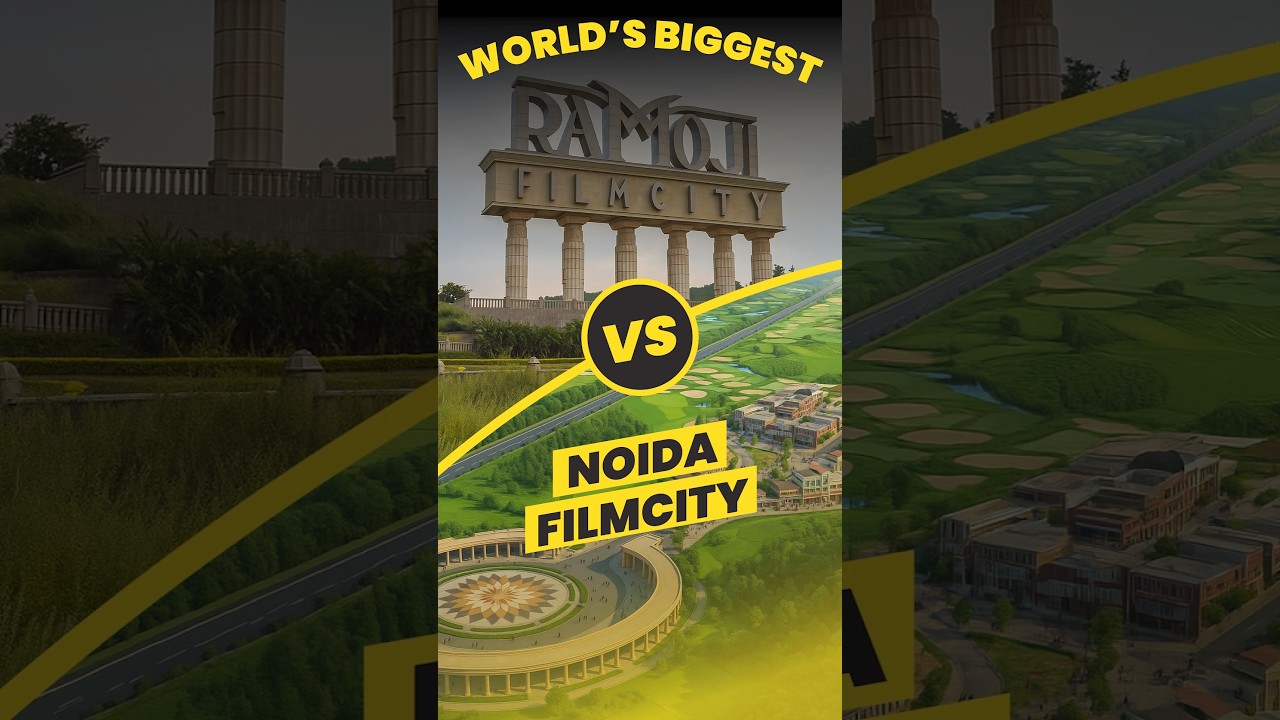 World&rsquo;s Biggest Film City vs Noida Film City Yamuna Expressway