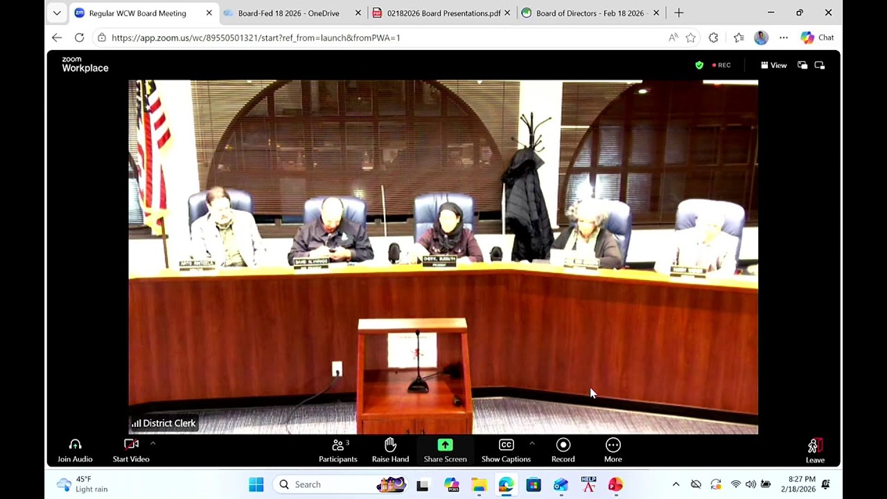 Board of Directors - Feb 18 2026