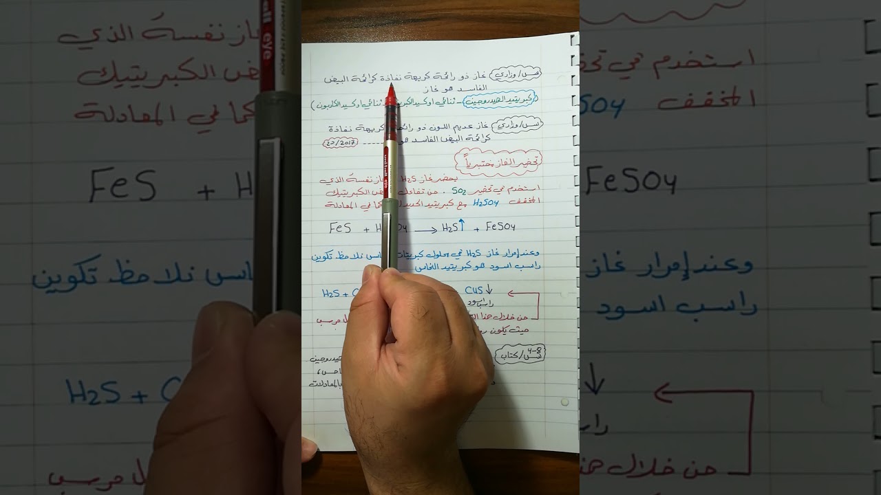 كيمياء الثالث متوسط.شرح الفصل الثامن.الجزء6