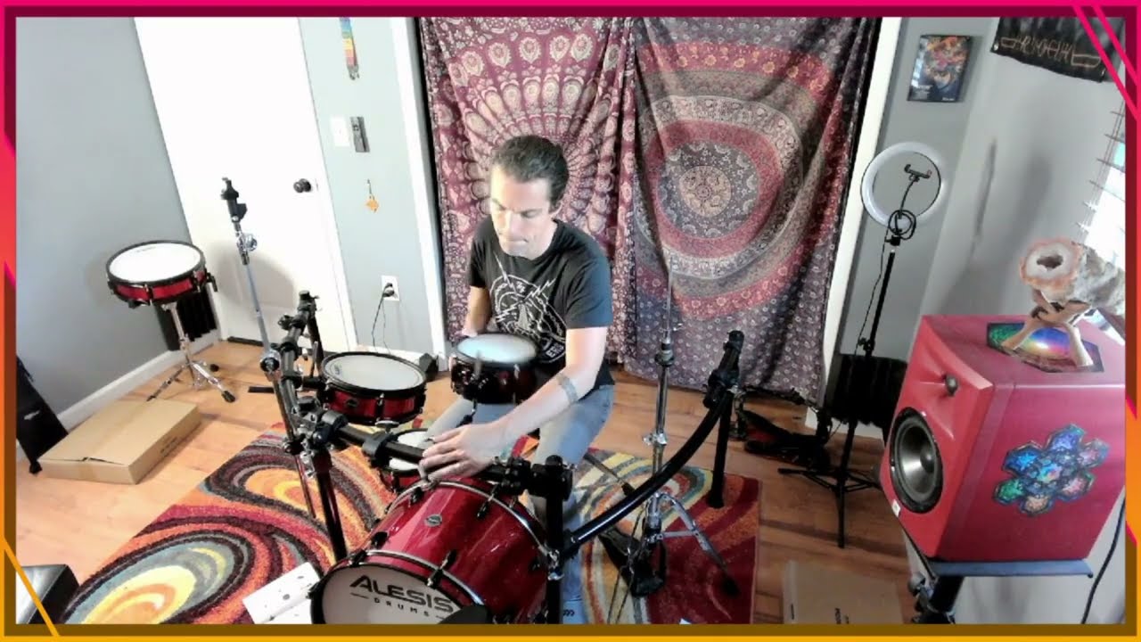 Unboxing of a bunch of Boxes!!! Alesis Strike Pro SE MKII Electronic Drum Set.