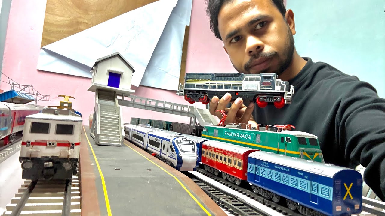 indian model toy train wap 4 bana dun vlog