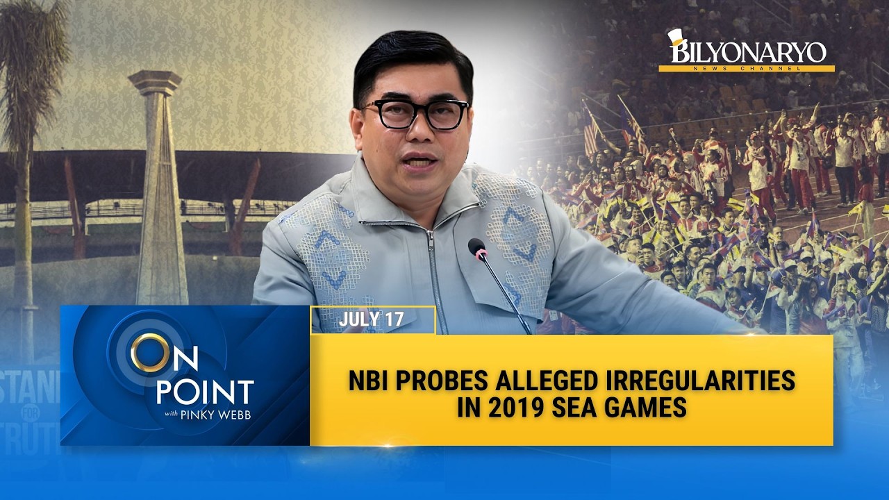NBI probes alleged irregularities in 2019 SEA Games | NBI Director Melvin Matibag | On Point