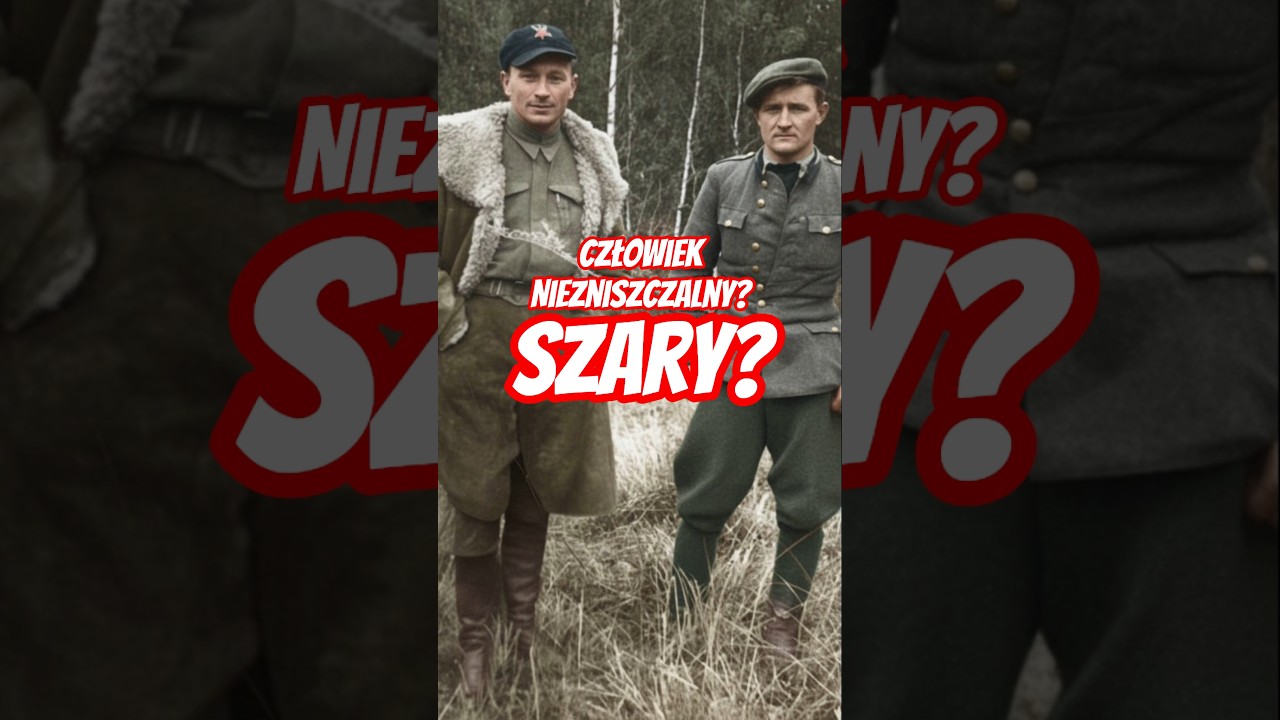 Antoni Heda &bdquo;Szary&rdquo; &ndash;  niezniszczalny człowiek? #historia #iiwojnaswiatowa #shorts
