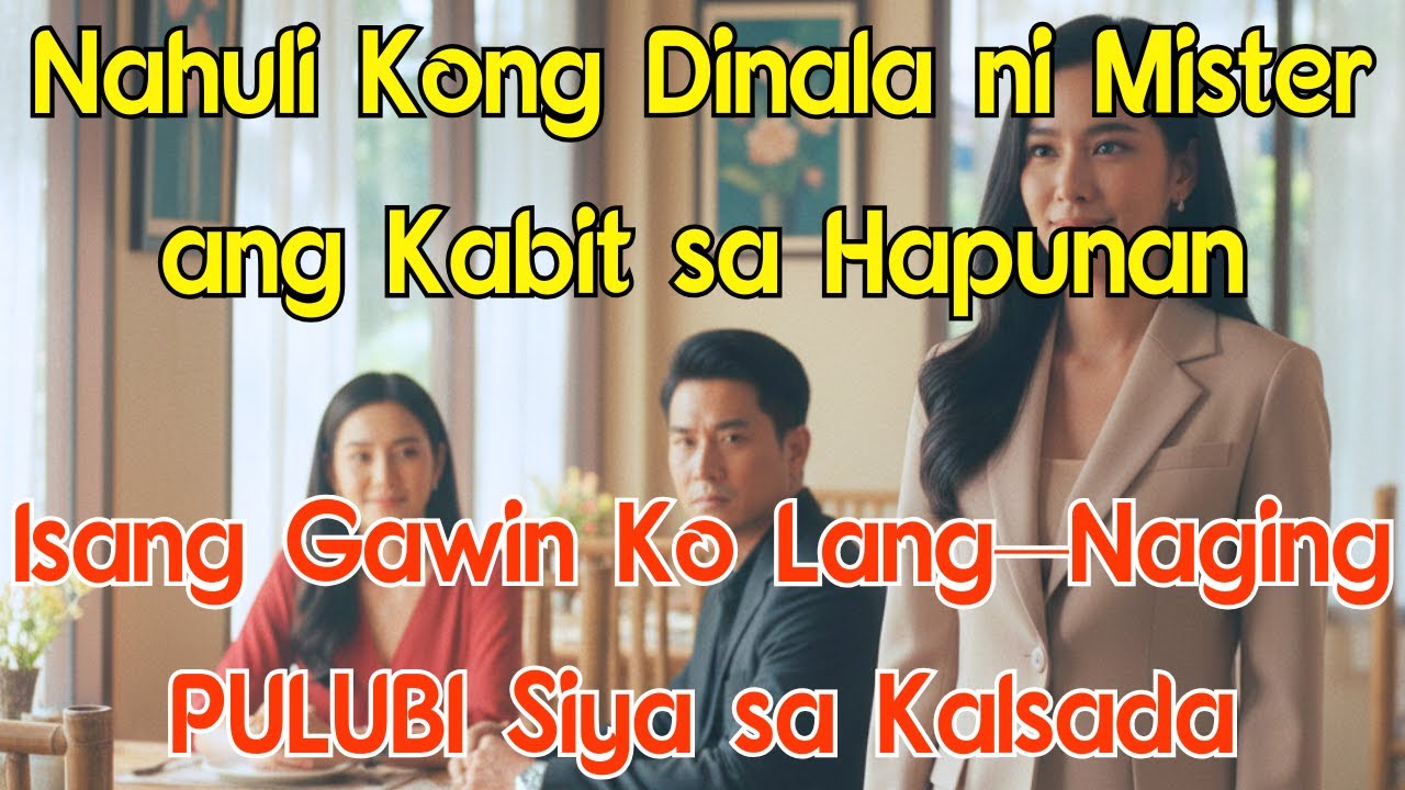 Nahuli Kong Dinala ni Mister ang Kabit sa Hapunan, Isang Gawin Ko Lang—Naging PULUBI Siya sa Kalsada