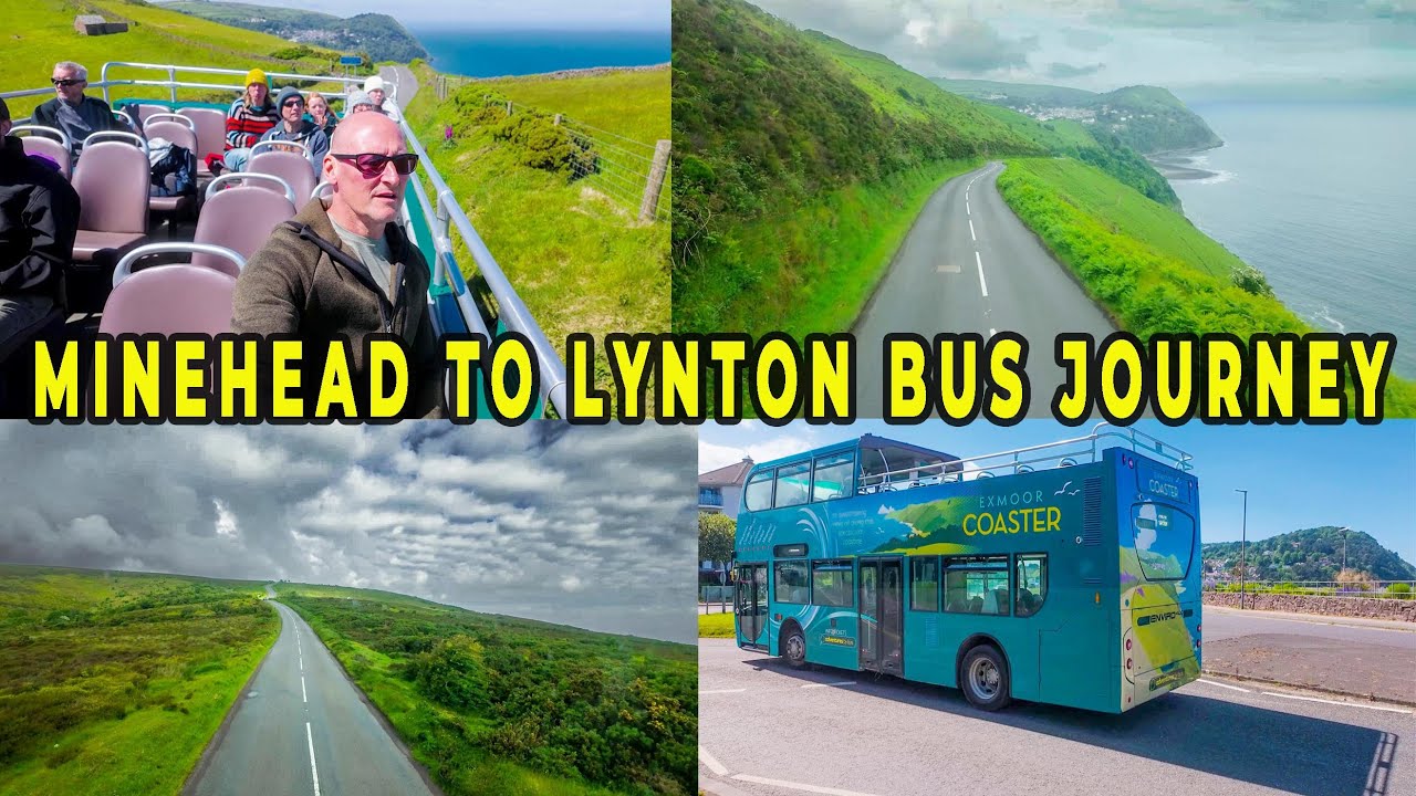 Spectacular Bus Ride From Minehead To Lynmouth