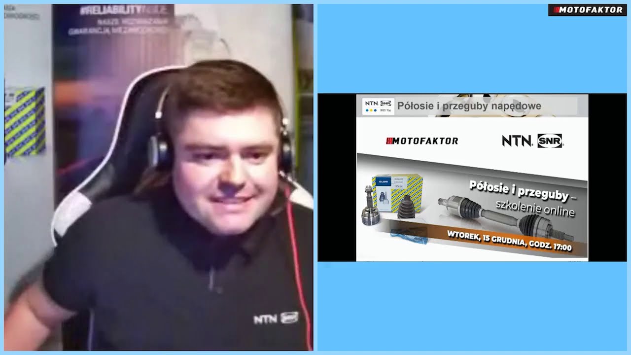 Zapis szkolenia online firmy NTN- SNR.