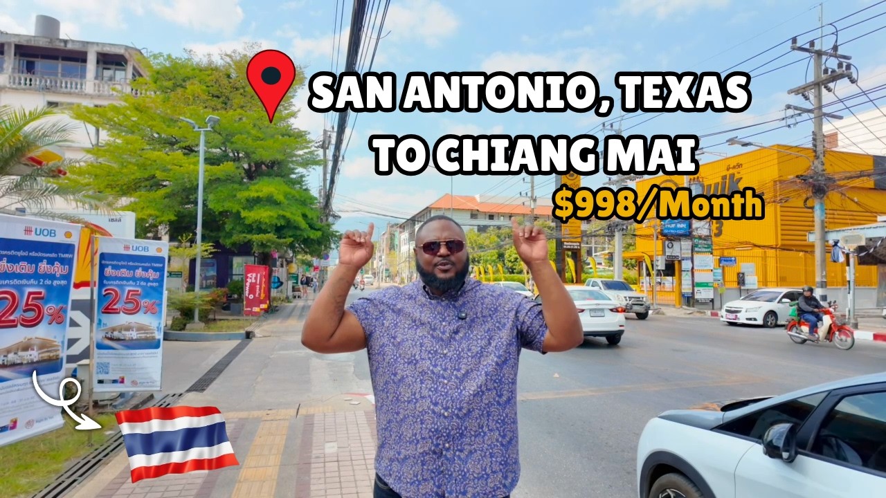 American Veteran Left Texas for Freedom in Chiang Mai 🇹🇭 | $998 Luxury Penthouse Tour